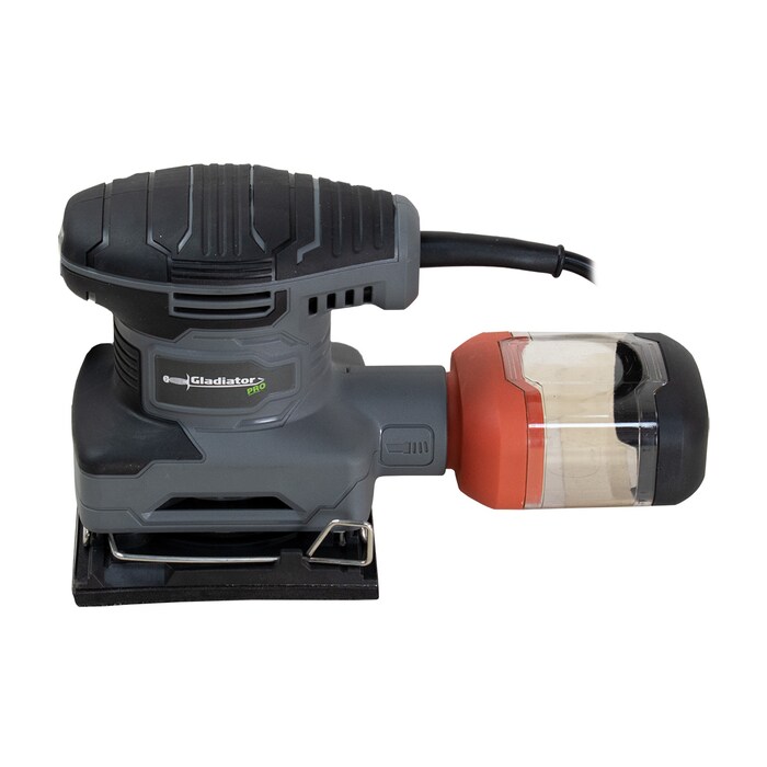LIJA ORBITAL 4 1/2″ x 4″, 260W, N0 = 14000RPM, ACERO 4 1/2″ x 4″, CON COLECTOR DE POLVO Y 1 LIJA LO914/120 GLADIATOR