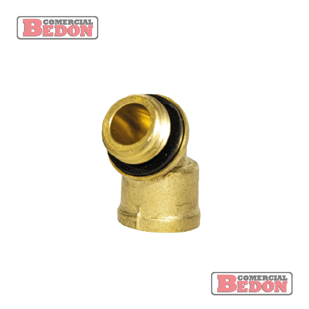 UNION DOBLADA ROSCABLE DIAMOND 8.5MM (CODO)