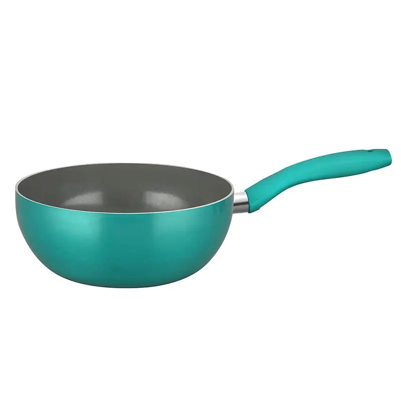 Wok Montecarlo de Titanio 22 cm / Turquesa – Doral