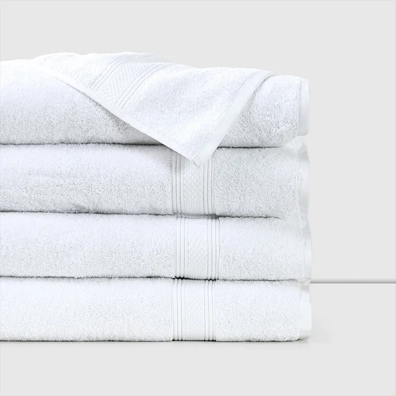 Toalla de Mano 100% Algodón 450 grs. 45×80 cm / Blanco – American Family by Cannon - Imagen 2