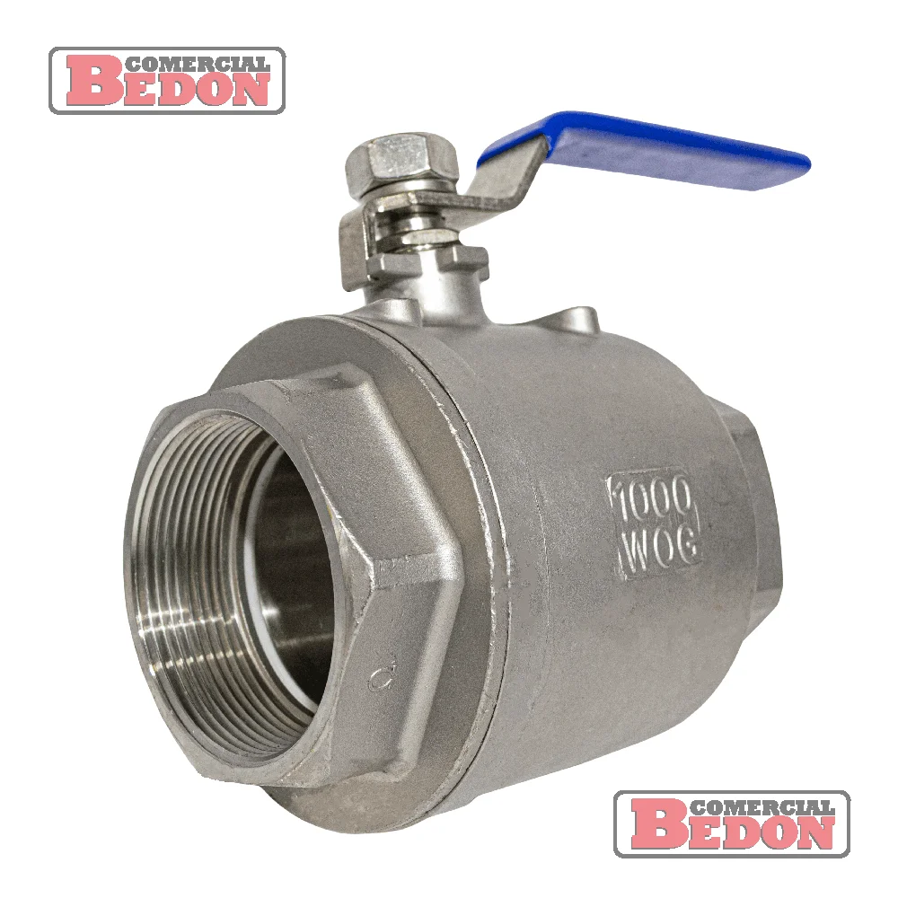 VALVULA ESFERA 1″ SS304 CB - Imagen 2