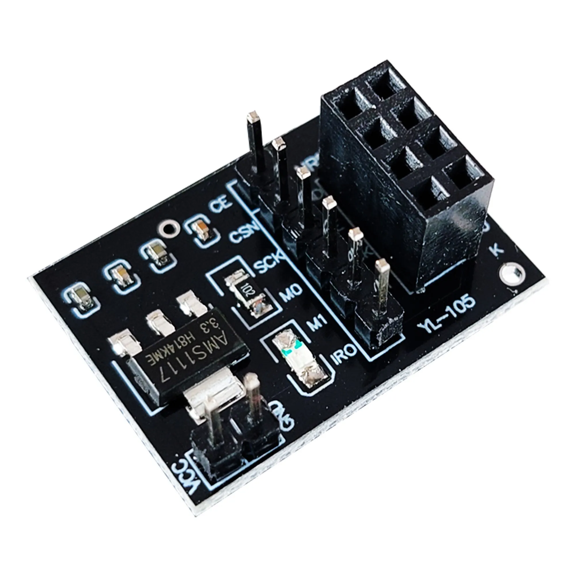 Adaptador con regulador para módulo NRF24L01