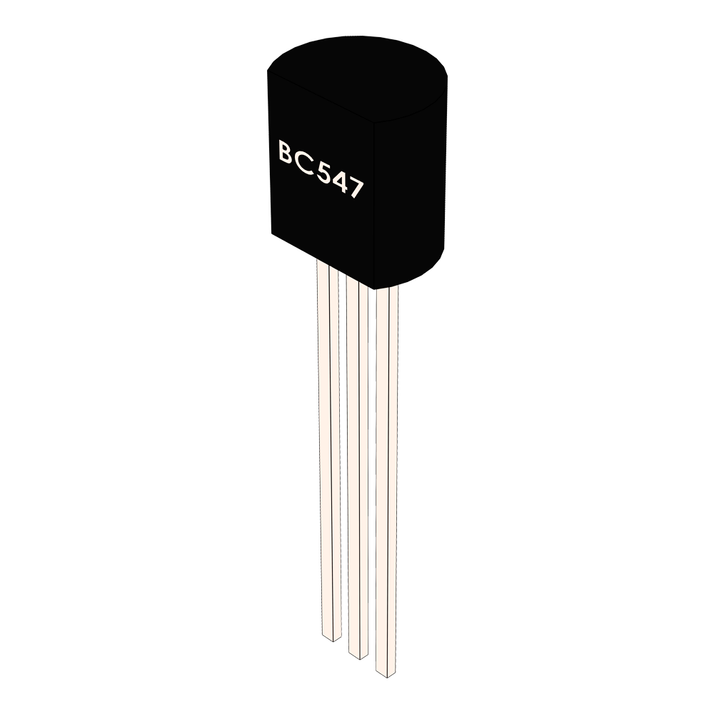 BC547 transistor BJT NPN 45V